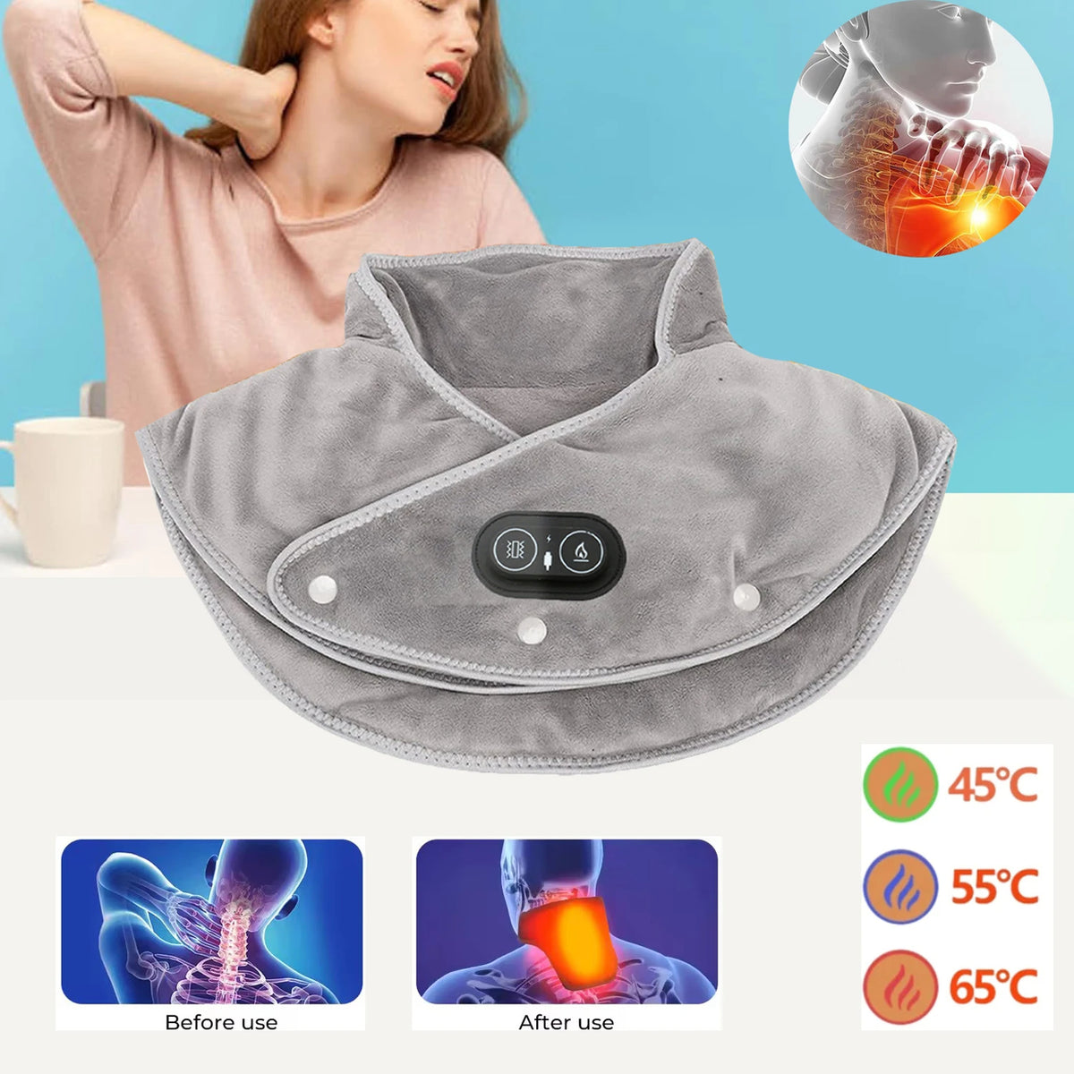 Electric Heating Shoulder Neck Pad