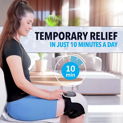 Knee Pain Relief Massager – Heat + Red Light Therapy